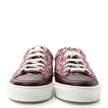 Louis Vuitton Jacquard Since 1854 Stellar Sneakers 37 Bordeaux 2 of 9