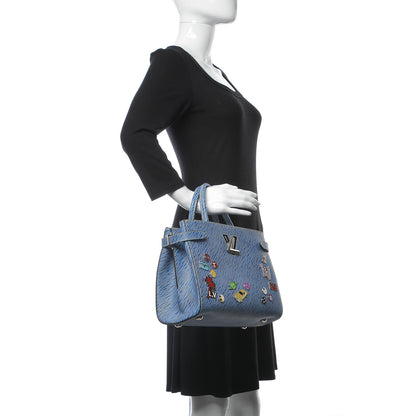 Louis Vuitton Epi Pins Twist Tote Denim Light 3 of 7