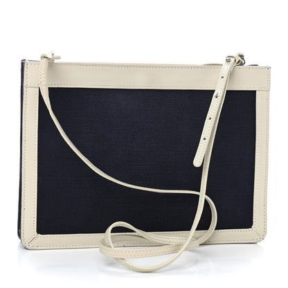 Balenciaga Cotton Canvas Pochette Crossbody Bag Black 2 of 7