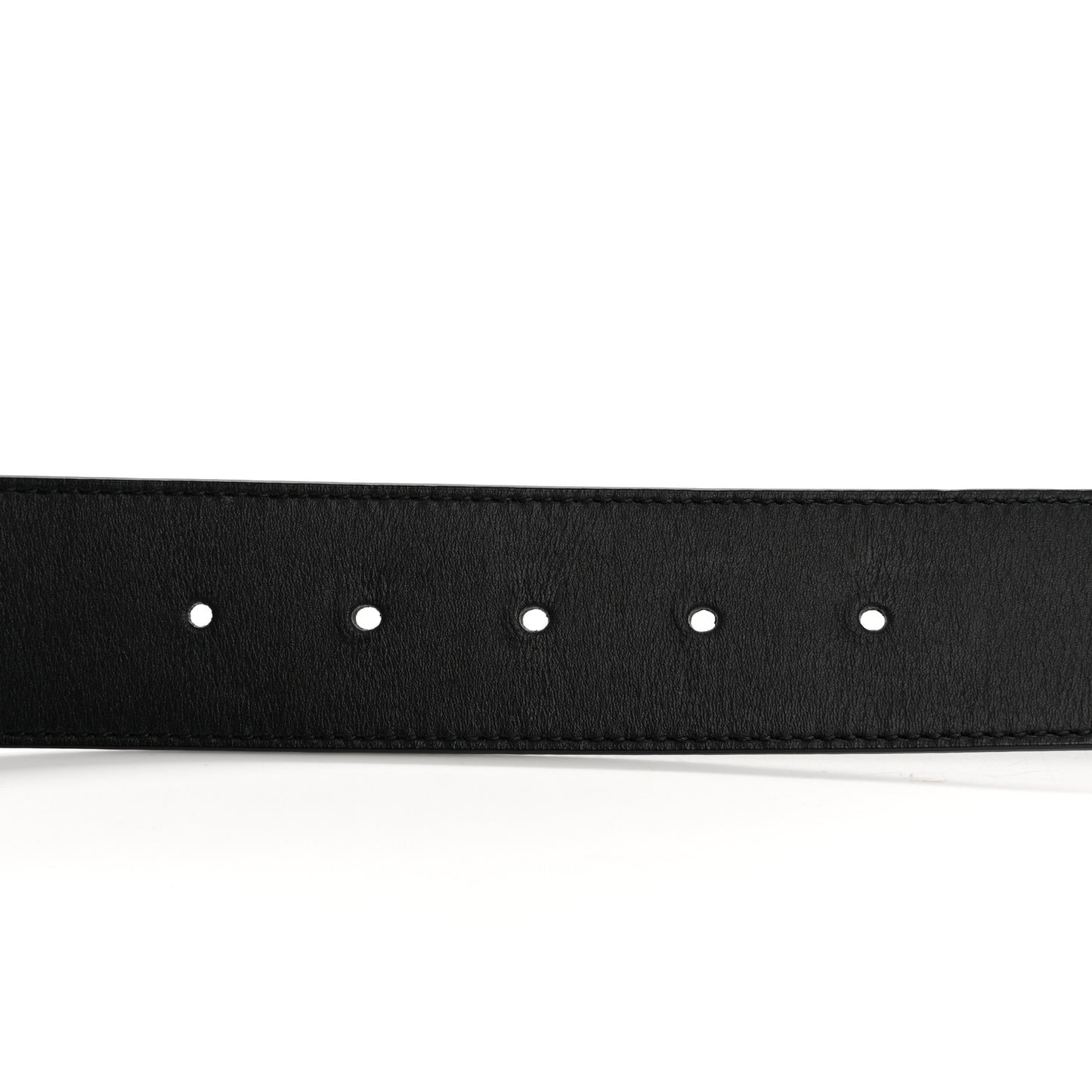 Textured Calfskin Double G 40mm Belt 90 36 Black
