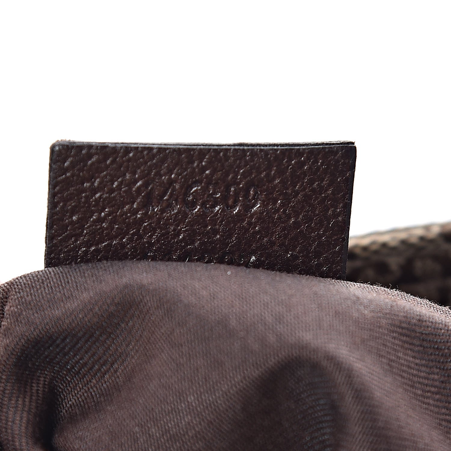 Gucci Monogram Web Small Flat Messenger Bag Brown 7 of 11