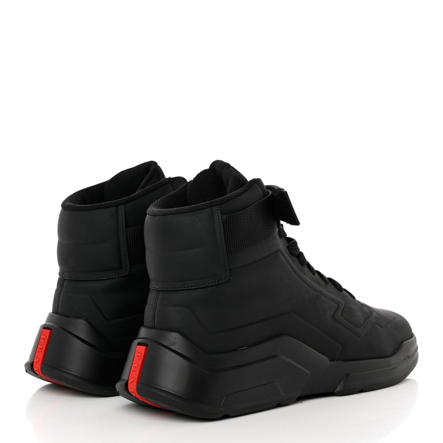 Nubuck Polarius Mens High Top Sneakers 9.5 Black