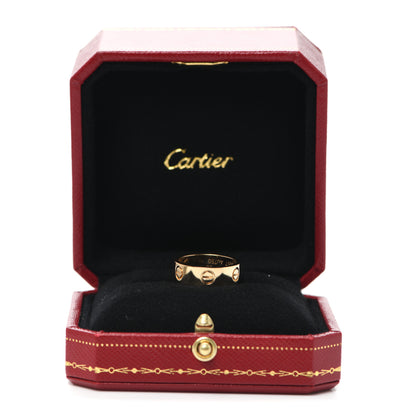 Cartier 18K Yellow Gold 5.5mm LOVE Ring 50 5.25 7 of 7