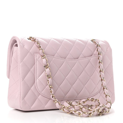 Chanel Caviar Quilted Small Double Flap Light Pink 3 of 11