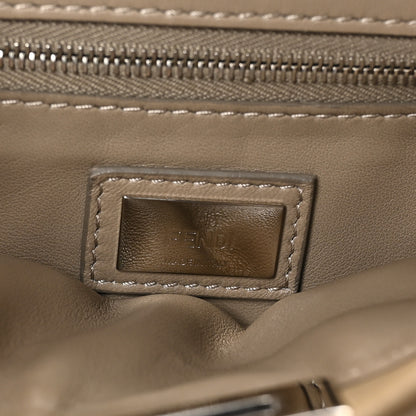Fendi Nappa Mini Peekaboo Iconic Satchel Tortora 7 of 10