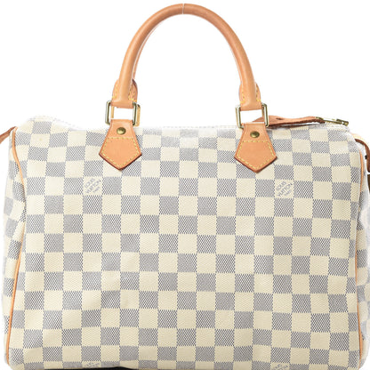 Louis Vuitton Damier Azur Speedy 30 8 of 16