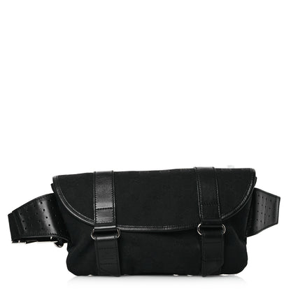 Gucci Monogram Waist Belt Bag Black 1 of 12