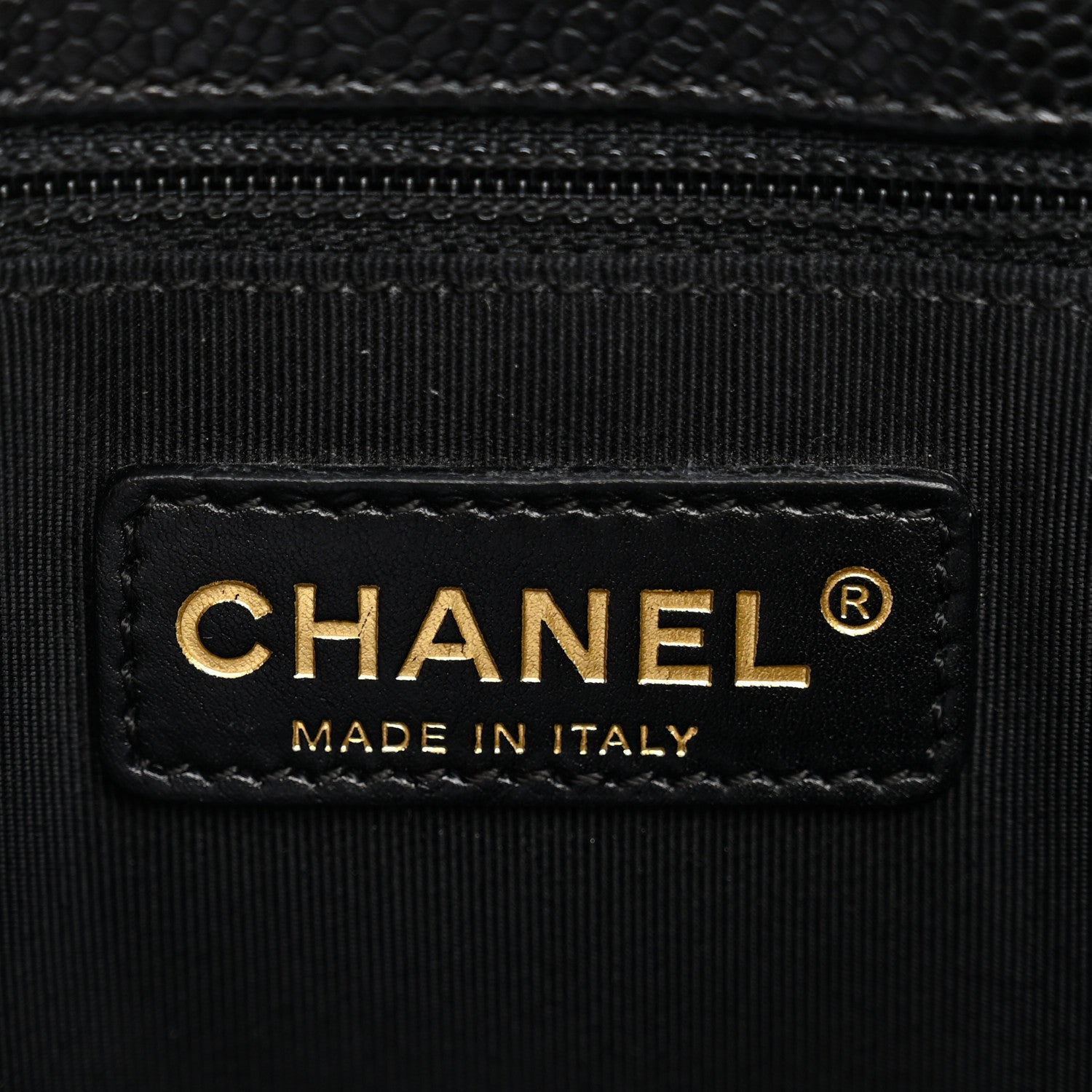 Chanel Caviar Quilted Grand Shopping Tote GST Black 5 of 10