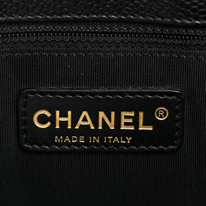 Chanel Caviar Quilted Grand Shopping Tote GST Black 5 of 10