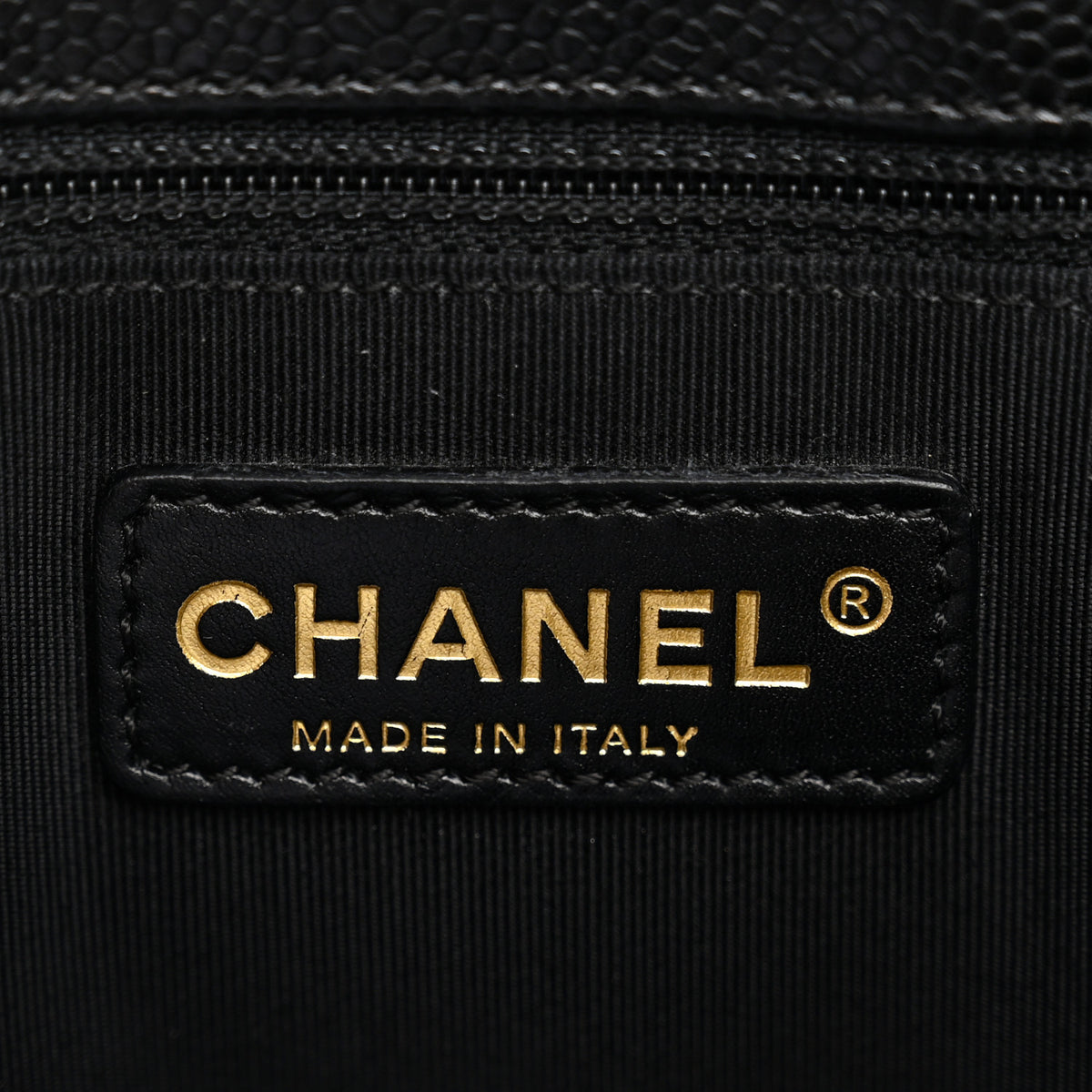 Chanel Caviar Quilted Grand Shopping Tote GST Black 6 of 11