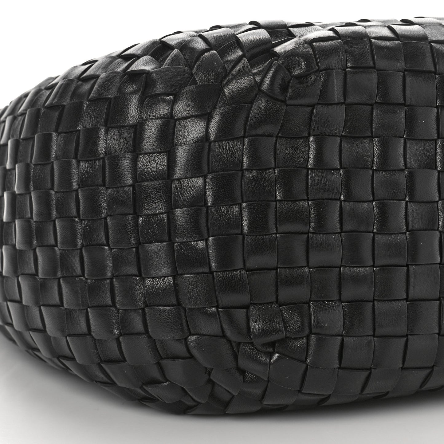 Nappa Intrecciato Hobo Black