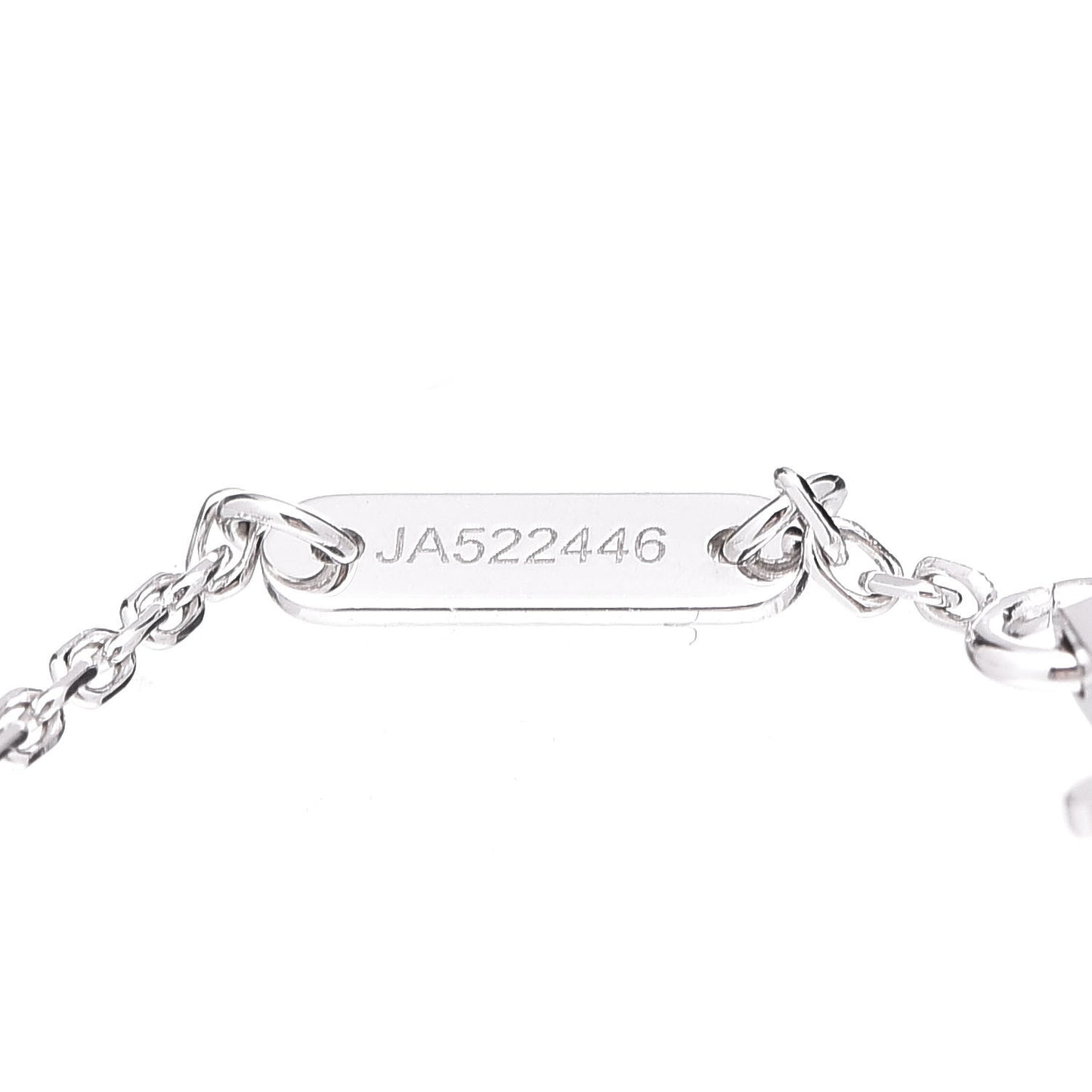 18K White Gold Diamond Mini Frivole Bracelet