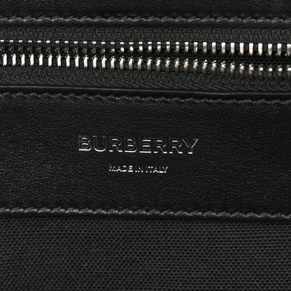 Burberry Embossed London Check Logo Rocco Backpack Charcoal 6 of 10