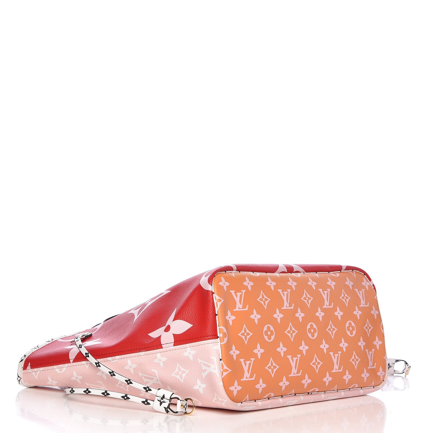Monogram Giant Neverfull MM Rouge