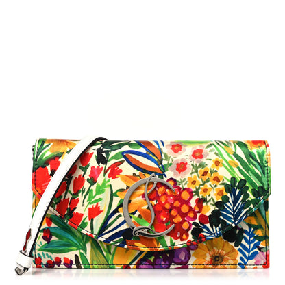 Christian Louboutin Satin Loubi54 Crossbody Clutch Multicolor 1 of 8