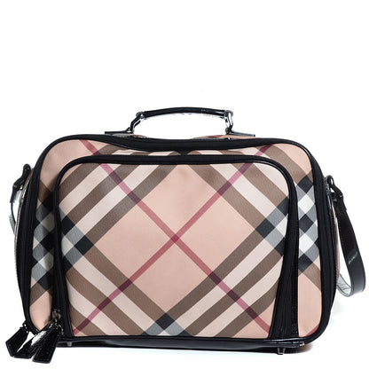 Burberry Supernova Check Diaper Bag Black 1 of 10