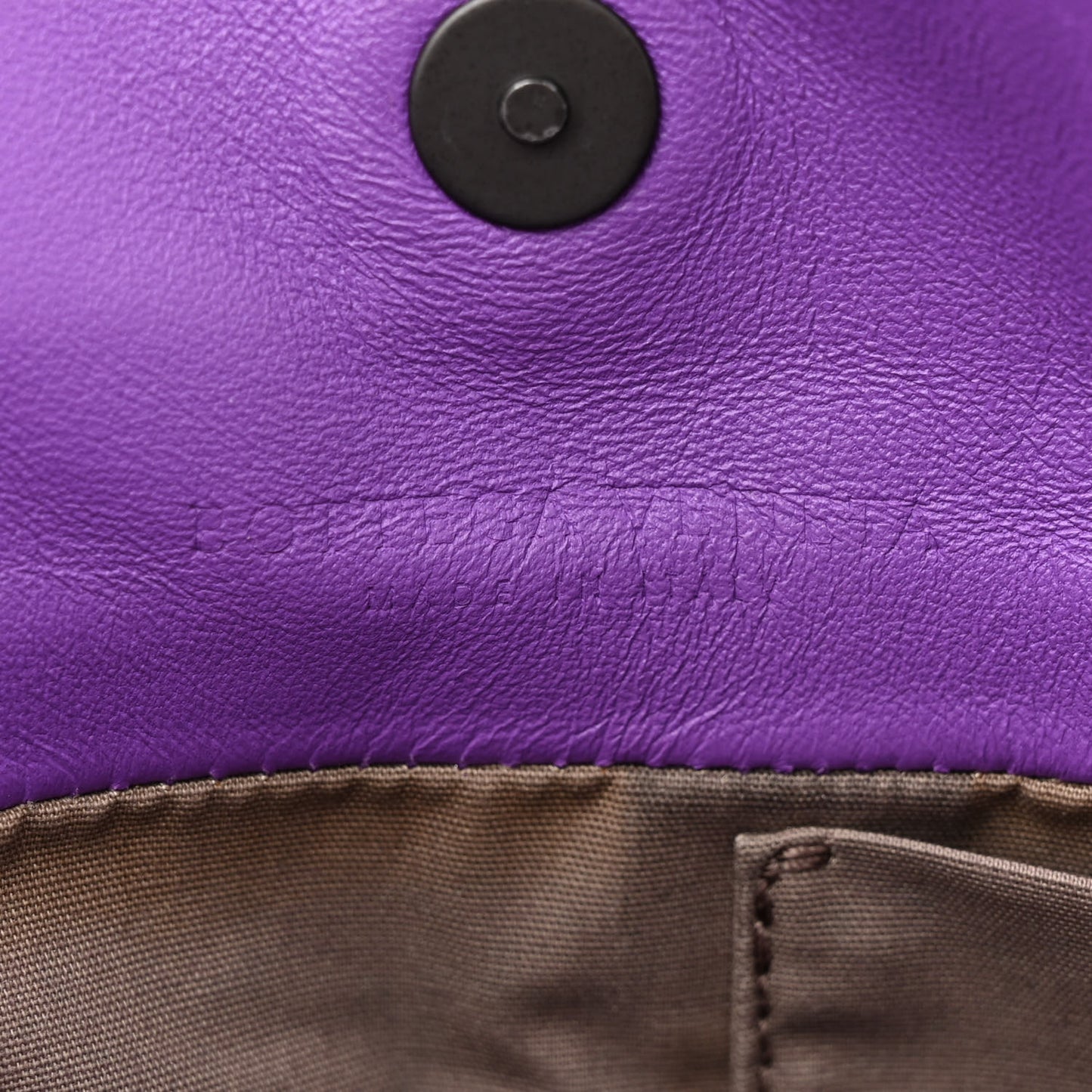 Nappa Intrecciato Shoulder Bag Byzantine