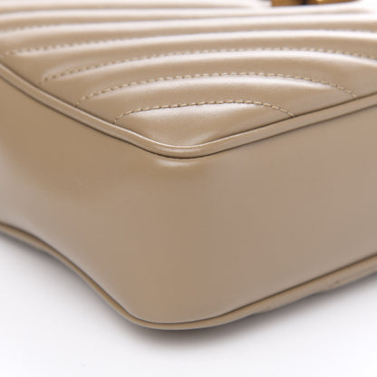 Saint Laurent Calfskin Matelasse Monogram Lou Camera Bag Dark Latte 8 of 11