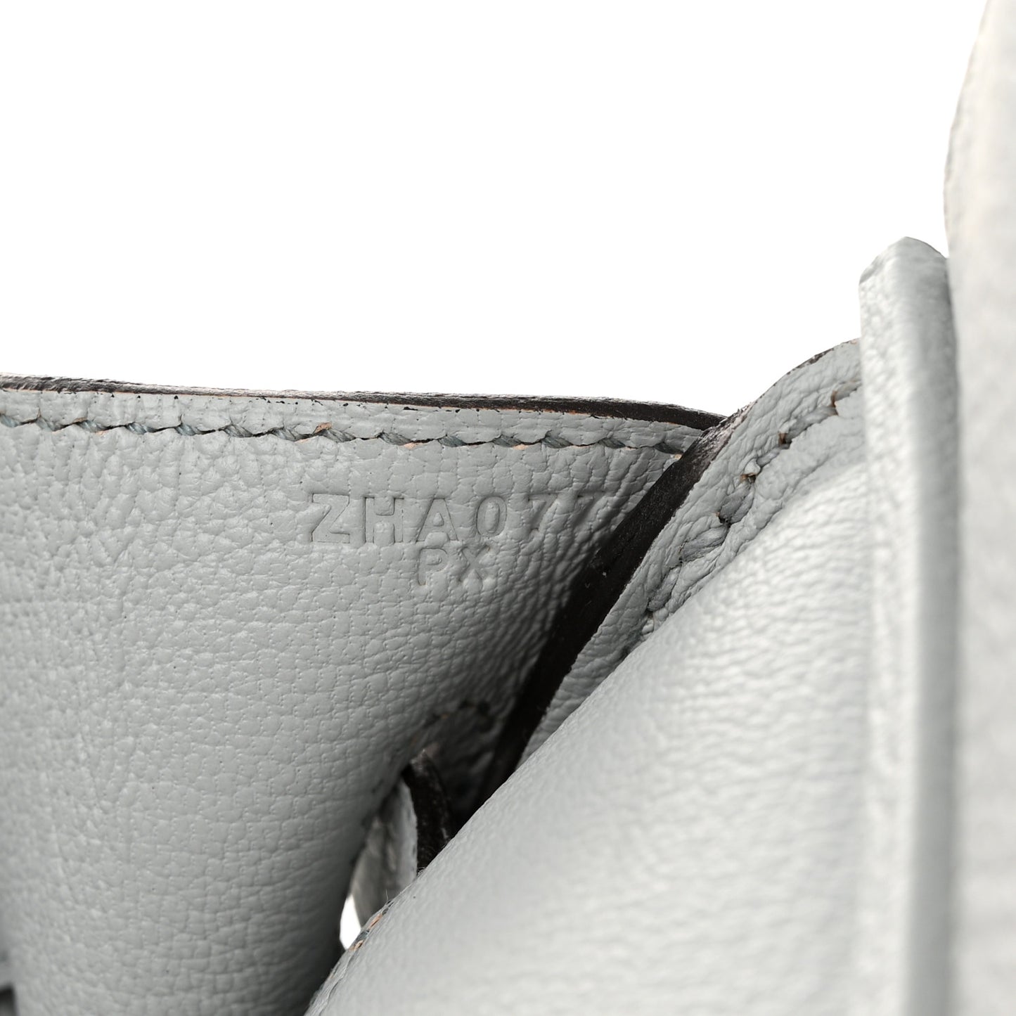 Taurillon Clemence Birkin 30 Bleu Pale