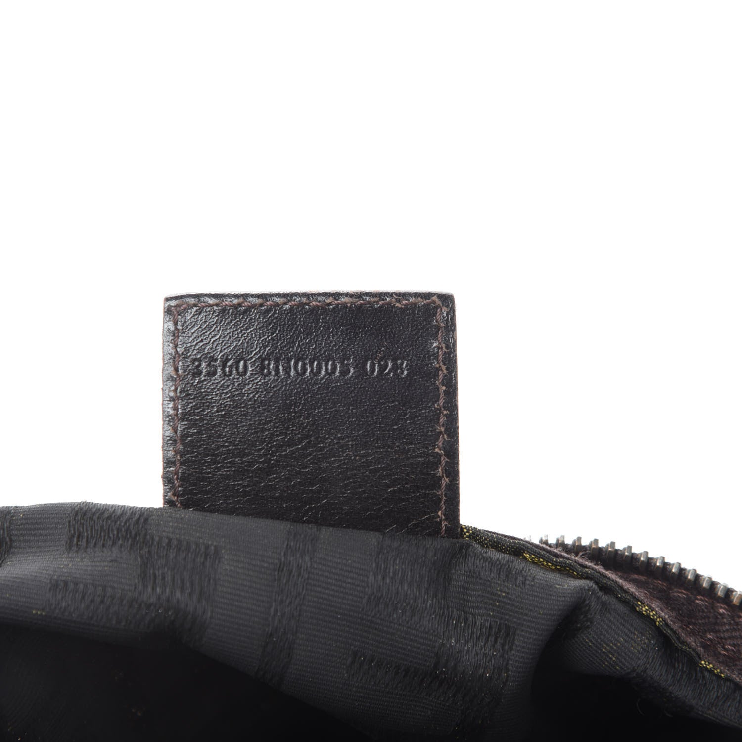 Fendi Zucca Mini Pochette Tobacco 9 of 10