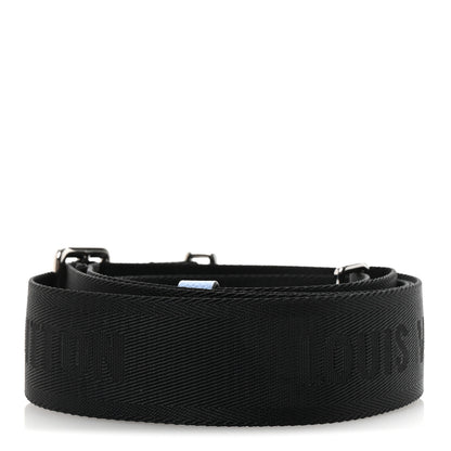 Louis Vuitton Nylon Alpha Messenger Strap Black Sky Blue 2 of 5