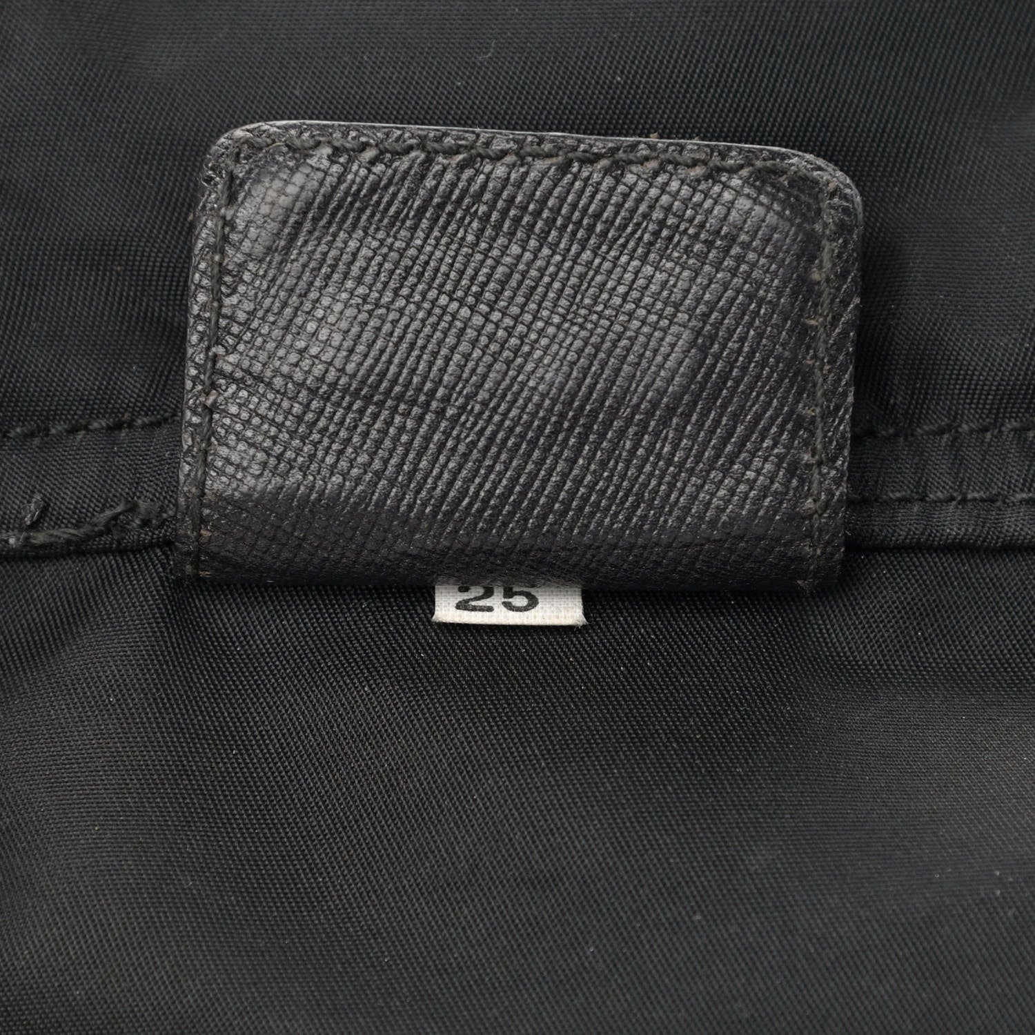 Prada Nylon Vela Cinch Backpack Black 7 of 16