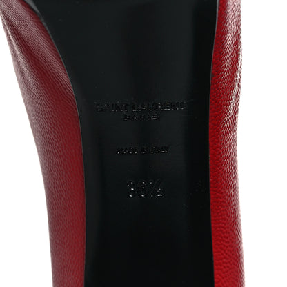 Saint Laurent Vernigolf Tribtoo Platform 80 Pumps 36.5 Red 6 of 10