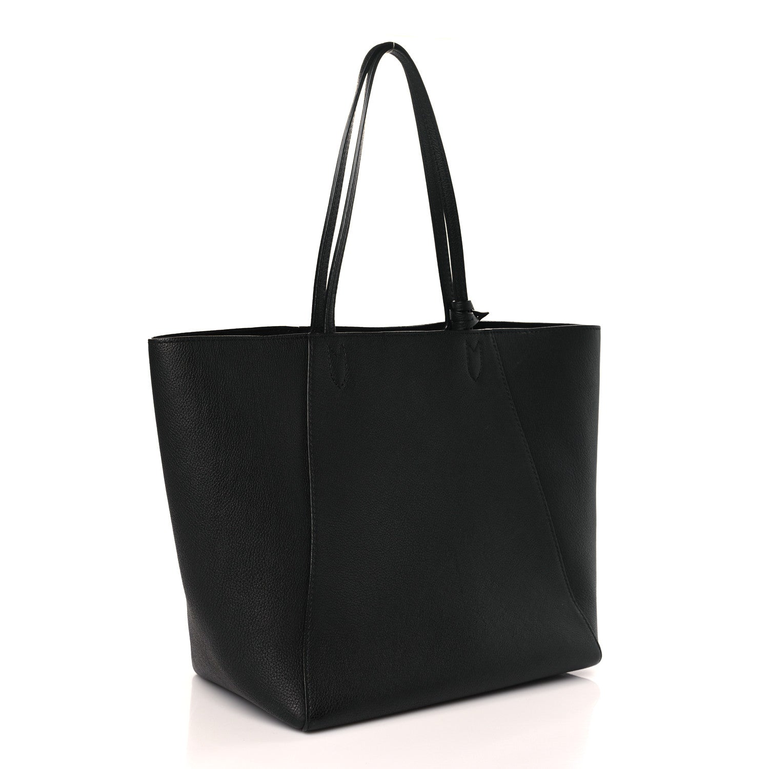 Louis Vuitton Calfskin Lockme Go Tote Black 3 of 8