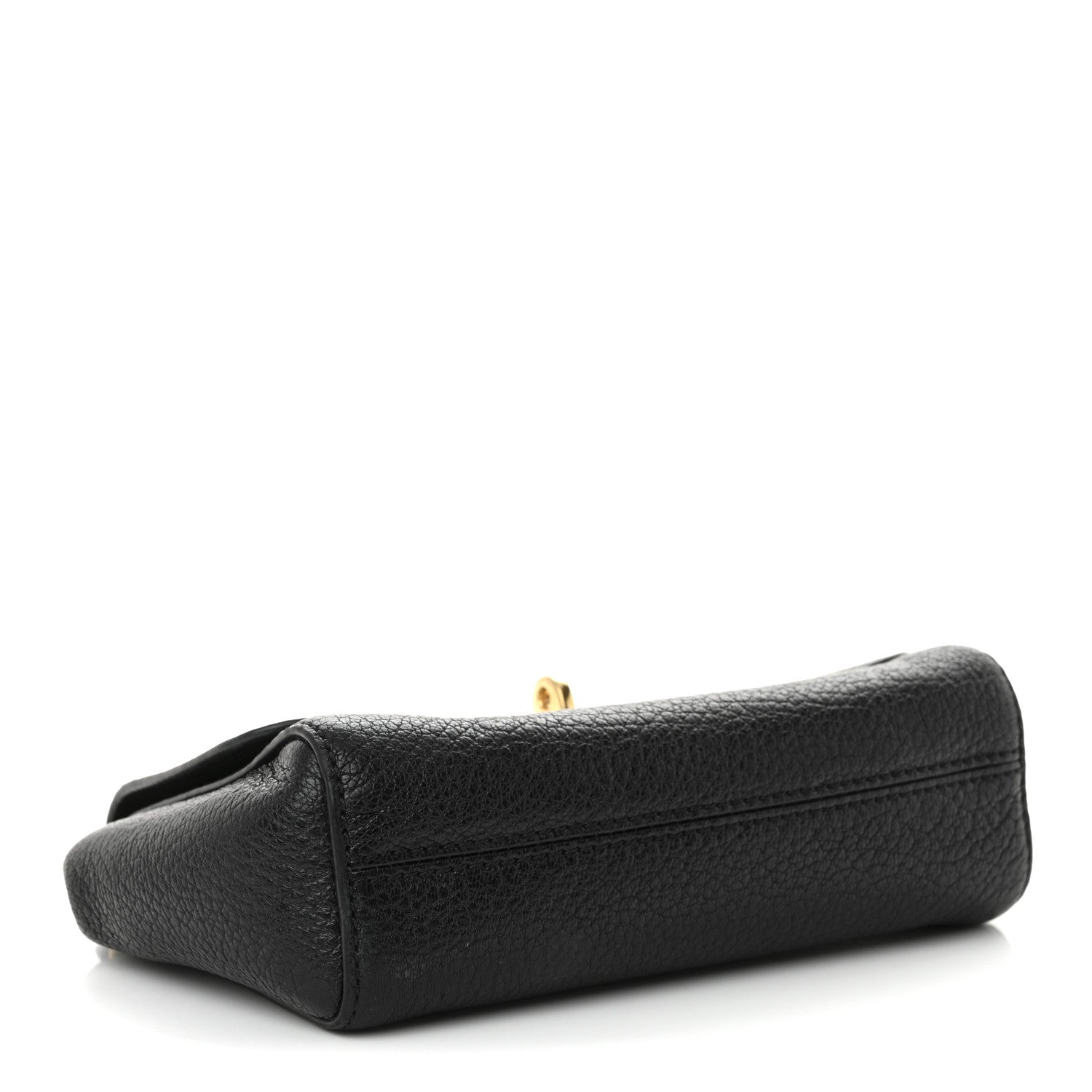 Mulberry Glossy Goatskin Mini Lily Flap Black 4 of 11