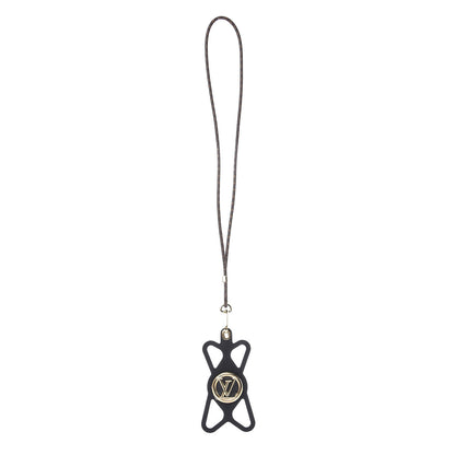 Louis Vuitton Monogram Silicone Louise Phone Holder Black 1 of 5