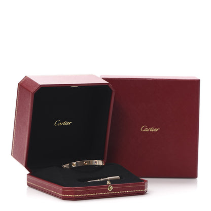 Cartier 18K Pink Gold Sapphire Garnet Amethyst LOVE Bracelet 17 7 of 7