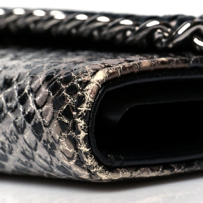 Stella McCartney Snake Embossed Phone Holder Crossbody Black Multicolor 9 of 11