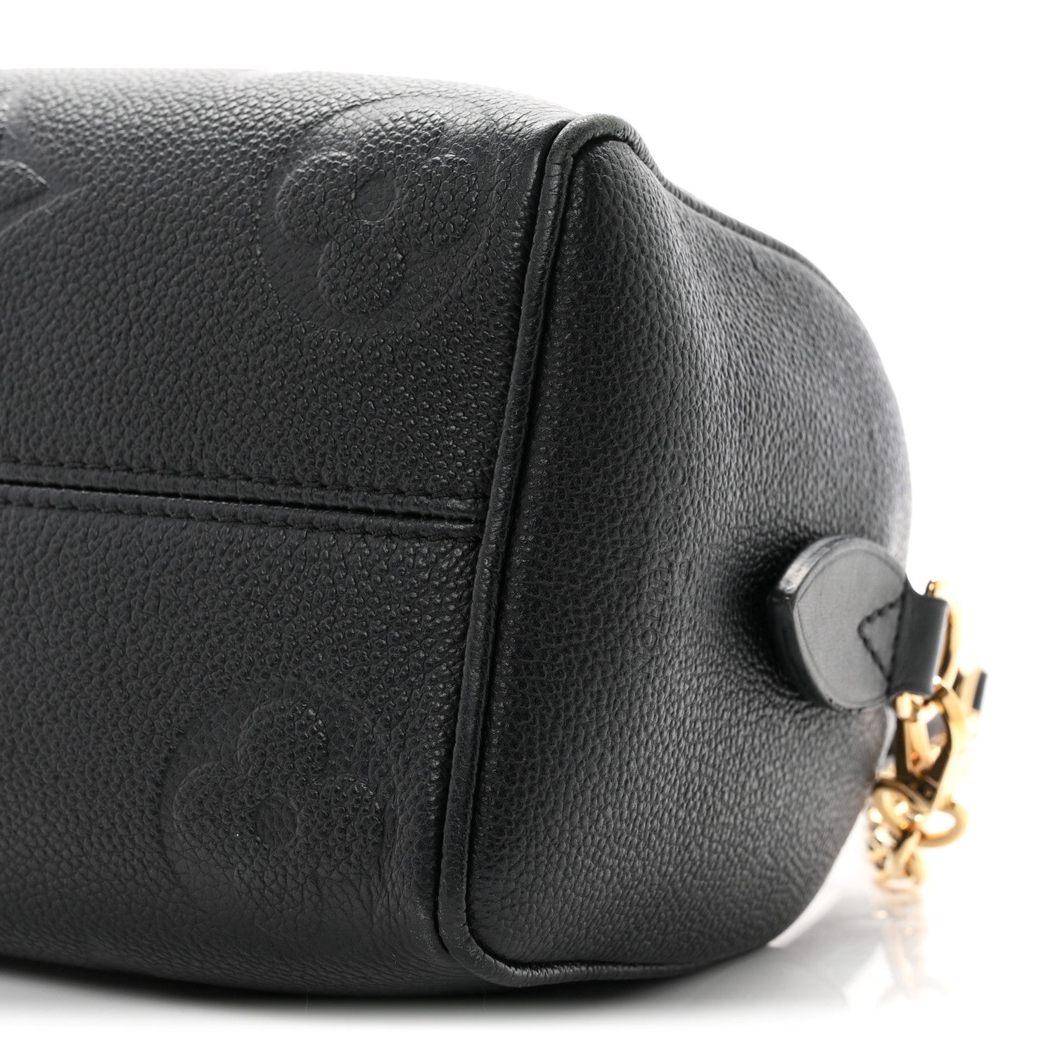 Louis Vuitton Empreinte Monogram Giant Speedy Bandouliere 20 Black 9 of 10