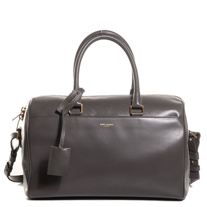 Saint Laurent Calfskin Classic Duffle 6 Earth 1 of 9