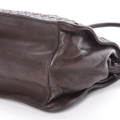 Bottega Veneta Nappa Intrecciato Shoulder Bag Ebano 6 of 9