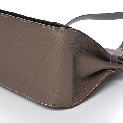 Hermes Taurillon Clemence Jypsiere 31 Etoupe 9 of 10