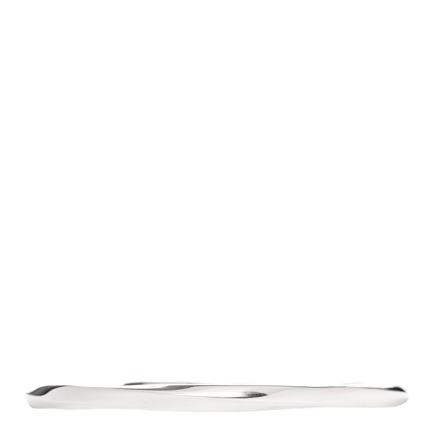 Tiffany Sterling Silver Twist Bangle Bracelet 3 of 4