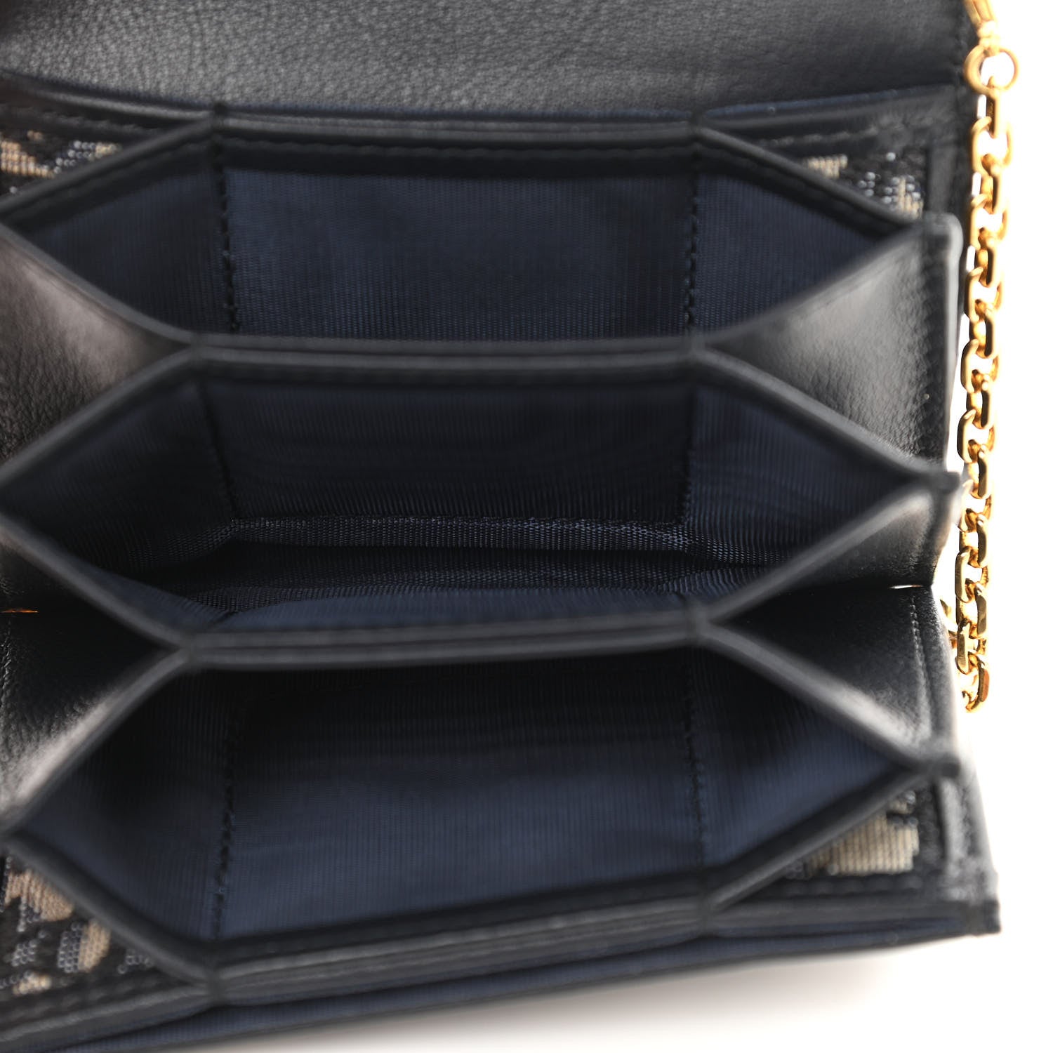Christian Dior Oblique Nano 30 Montaigne Pouch Blue 5 of 7