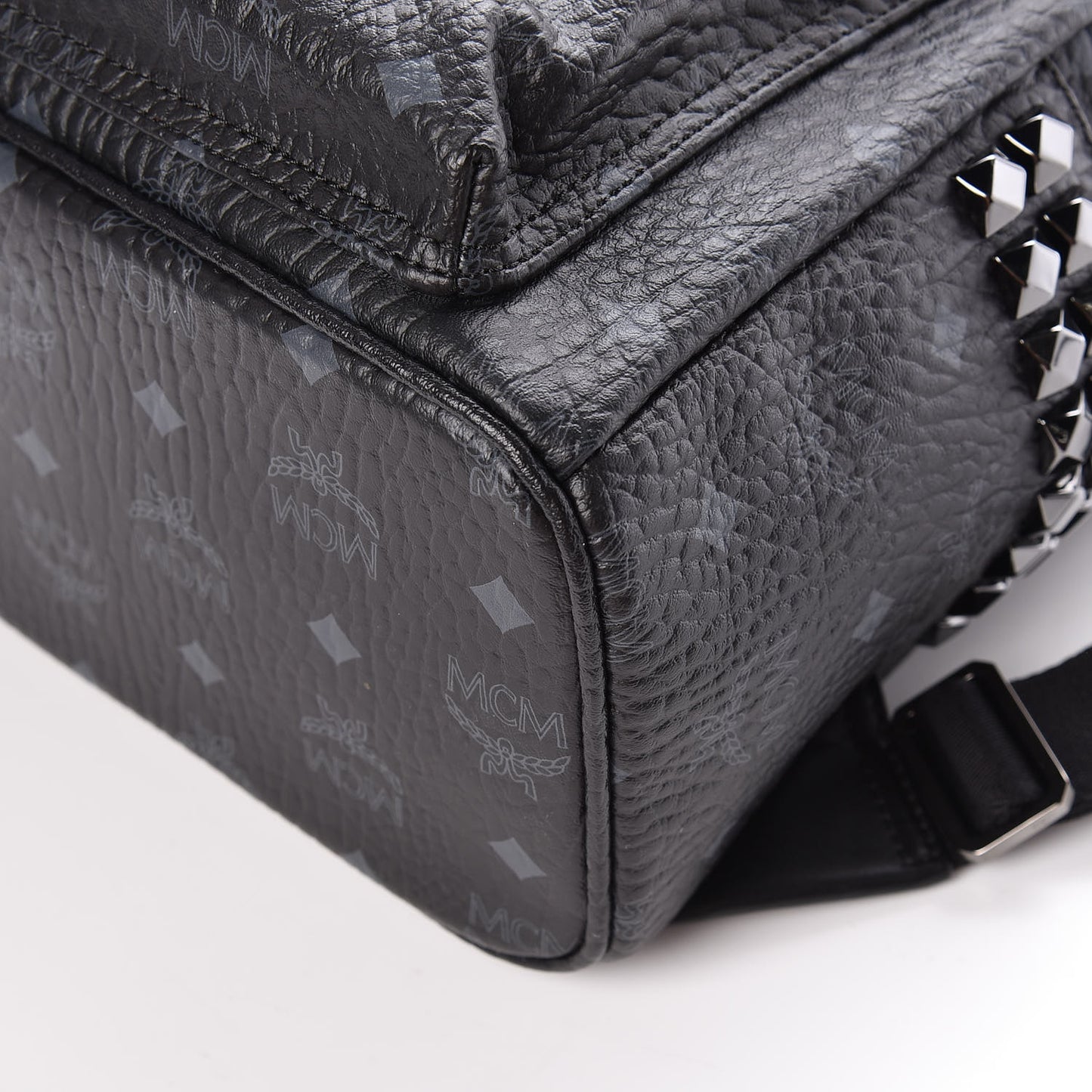 Visetos Small Side Stud Stark Backpack Black