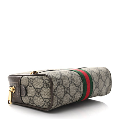 Gucci GG Supreme Monogram Web Small Ophidia Belt Bag 95 38 Dark Brown 4 of 12