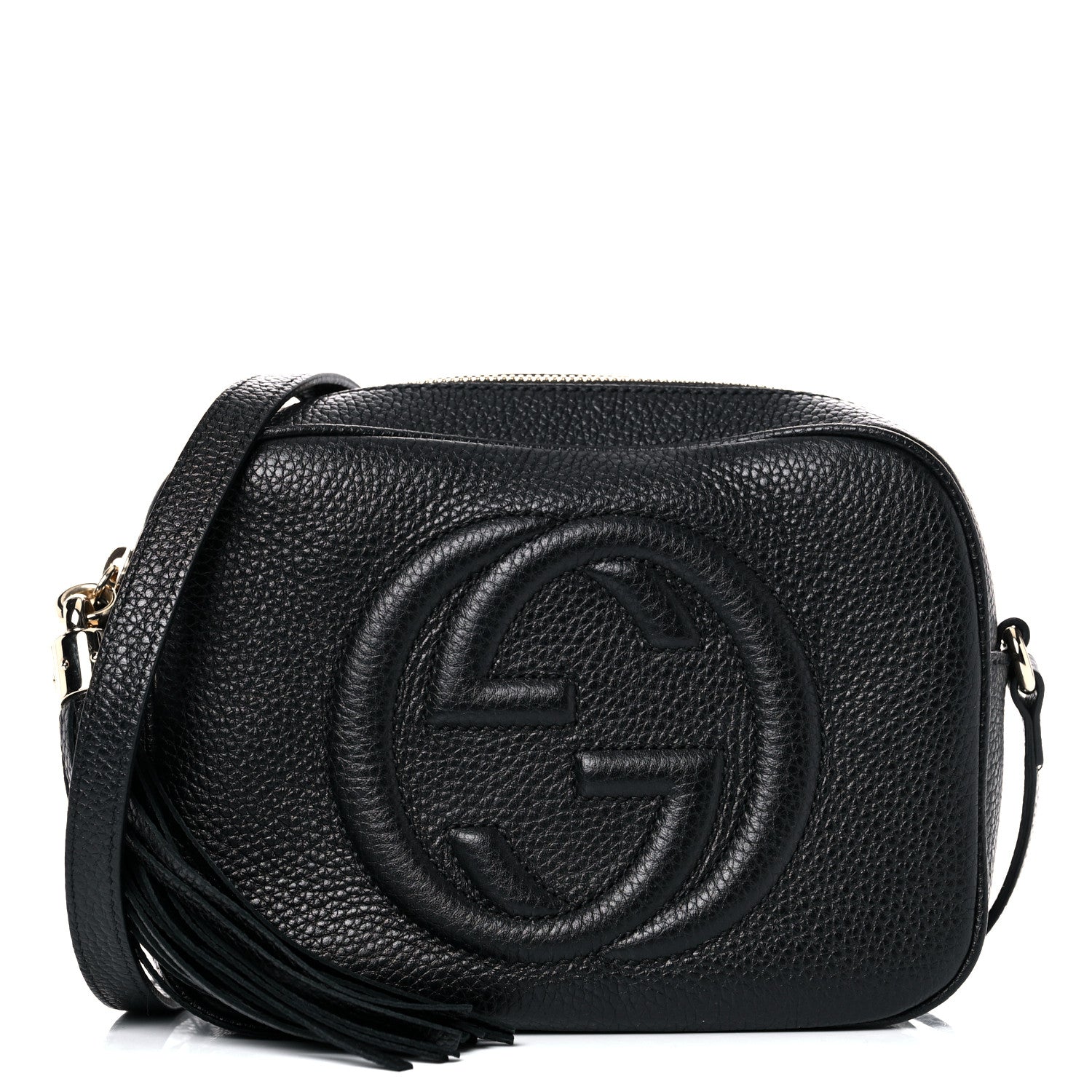 Gucci Pebbled Calfskin Small Soho Disco Bag Black 1 of 10