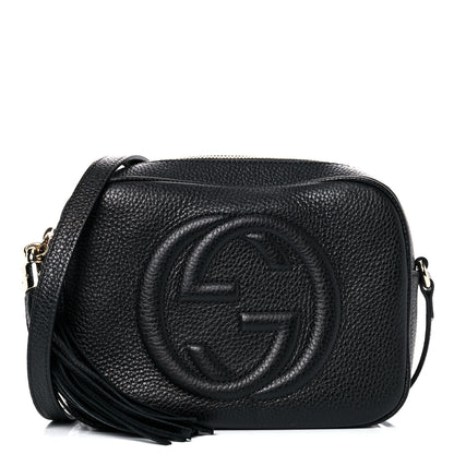 Gucci Pebbled Calfskin Small Soho Disco Bag Black 1 of 10