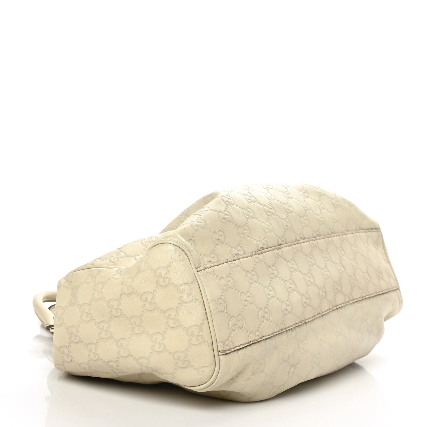 Guccissima Medium Sukey Tote Mystic White