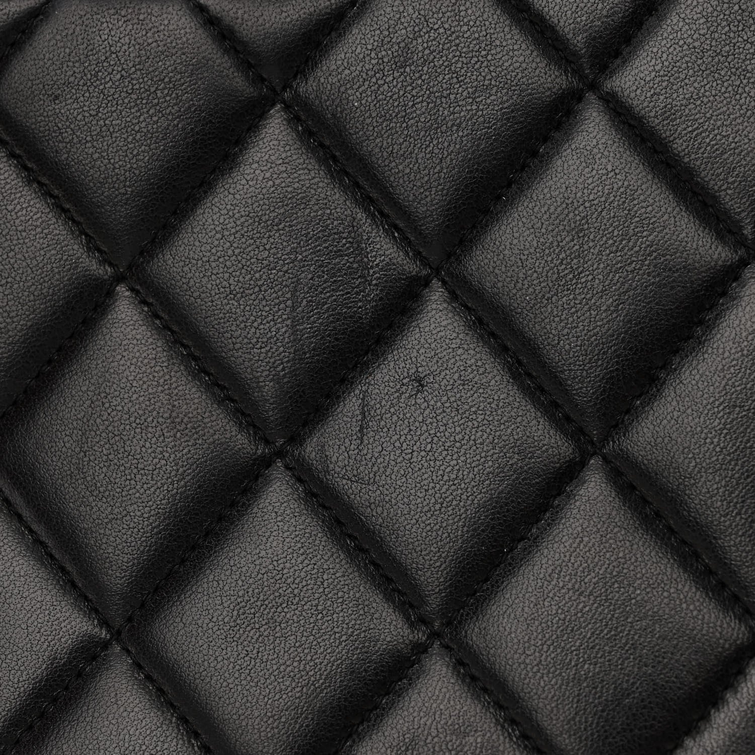 Chanel Lambskin Quilted XL Jumbo Single Flap Black 16 of 16