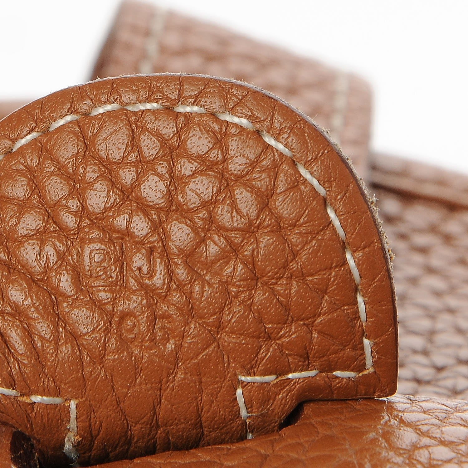 Hermes Taurillon Clemence Evelyne III GM Gold 7 of 8