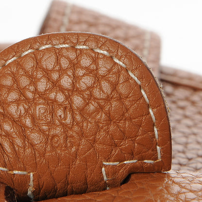 Hermes Taurillon Clemence Evelyne III GM Gold 7 of 8