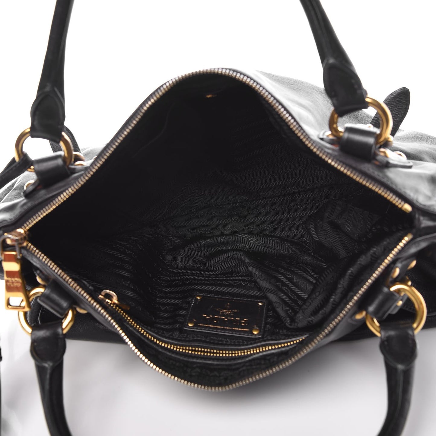 Soft Calf Shoulder Bag Black