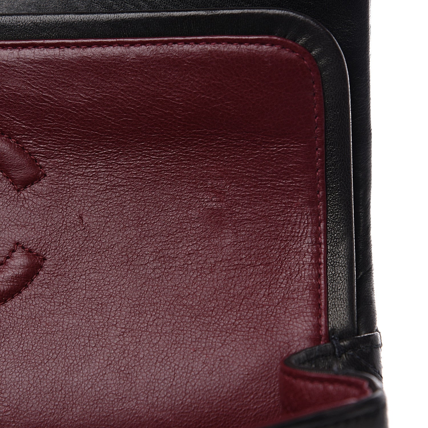 Chanel Lambskin Quilted Small Double Flap Black 9 of 16