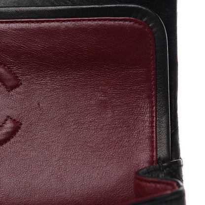 Chanel Lambskin Quilted Small Double Flap Black 9 of 16