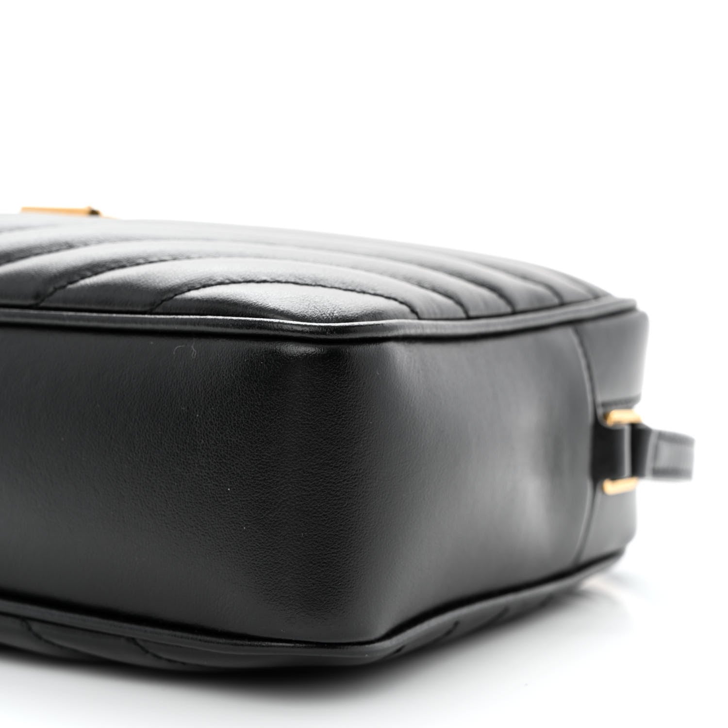 Saint Laurent Calfskin Matelasse Monogram Lou Camera Bag Black 10 of 10